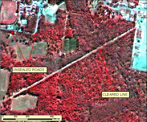 Figure: 2.2.2.1b SPOT 2.5m RGB=321